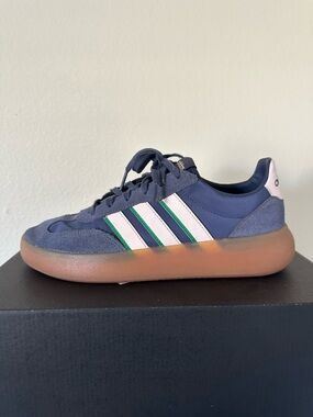 Adidas Women’s Navy Sneakers with Gum Sole